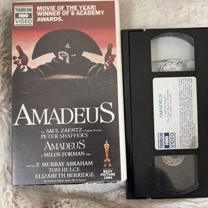 Amadeus VHS Tape - Black